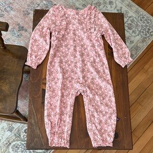 Limited Too Pink Floral Ruffle Outfit